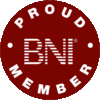 Proud BNI Member